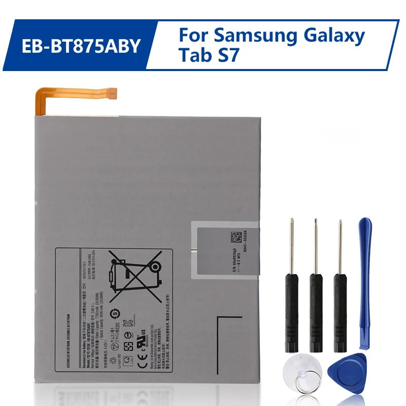 Batterie de remplacement pour tablette Samsung Tab S7 11 Batterie de remplacement pour tablette Samsung Tab S7 11